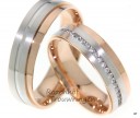 <p>Prestigieuze trouwringen in twee kleuren met diamanten. Deze trouwring doet je denken aan het mooie ochtendrood van de zon en een met maanlicht beschenen hemel. Prachtig uitgevoerd in roodgoud en witgoud. De ringen zijn 6 mm breed. De dames trouwring is bezet met een fonkelende rij briljant geslepen diamanten vanin totaal 0,353 ct, welke prachtig schitteren, zowel bij zon- als bij maanlicht.</p> 6535-6536-5